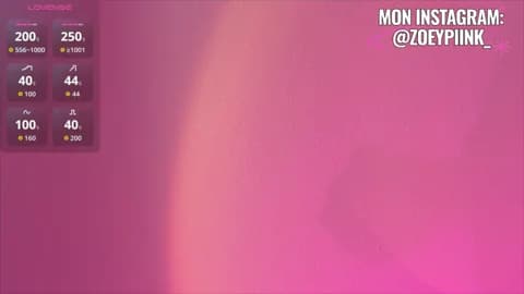 zoeypink @ Stripchat • Recorded January 14, 2026 09:40 • 44m